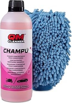¿Cuánto cuesta un champú para coche con acabado brillante?