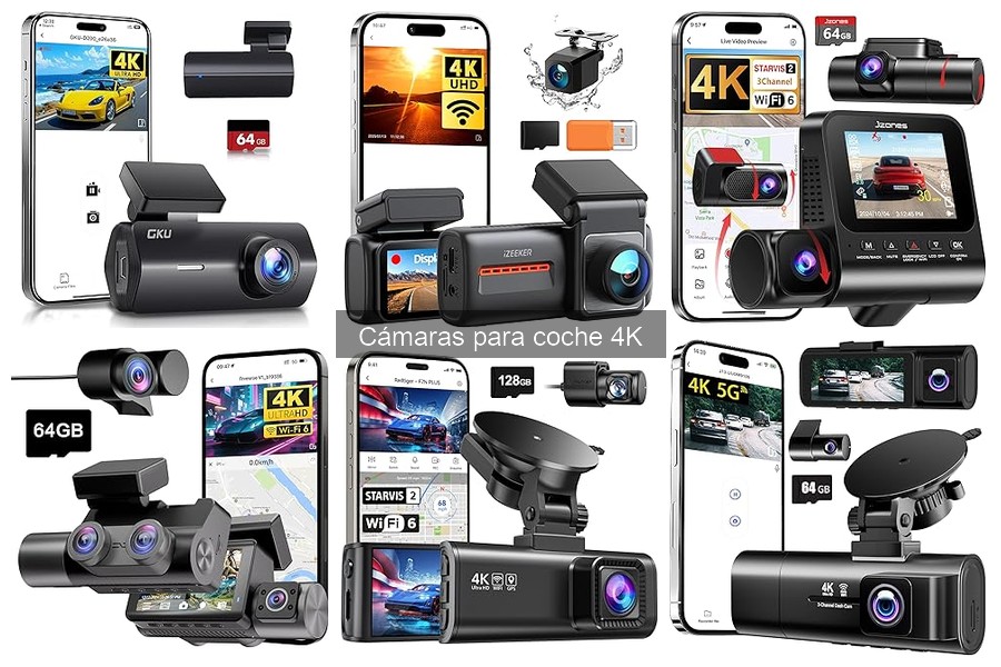 Accesorios imprescindibles para cámaras de coche 4K
