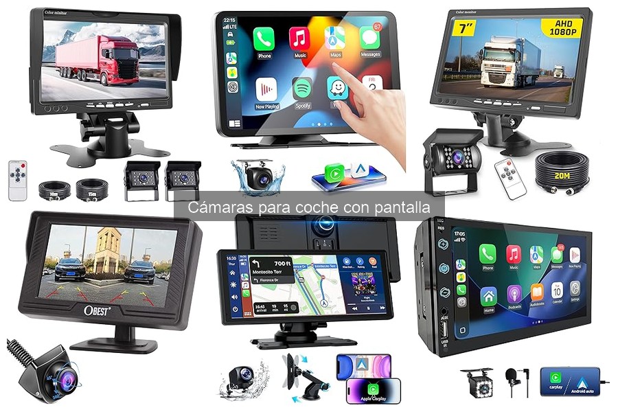 Accesorios imprescindibles para cámaras de coche con pantalla