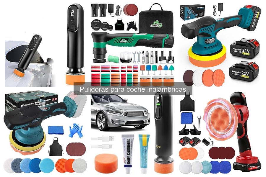 Accesorios imprescindibles para pulidoras inalámbricas