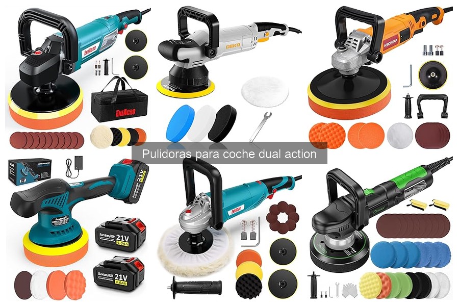 Accesorios indispensables para pulidoras dual action