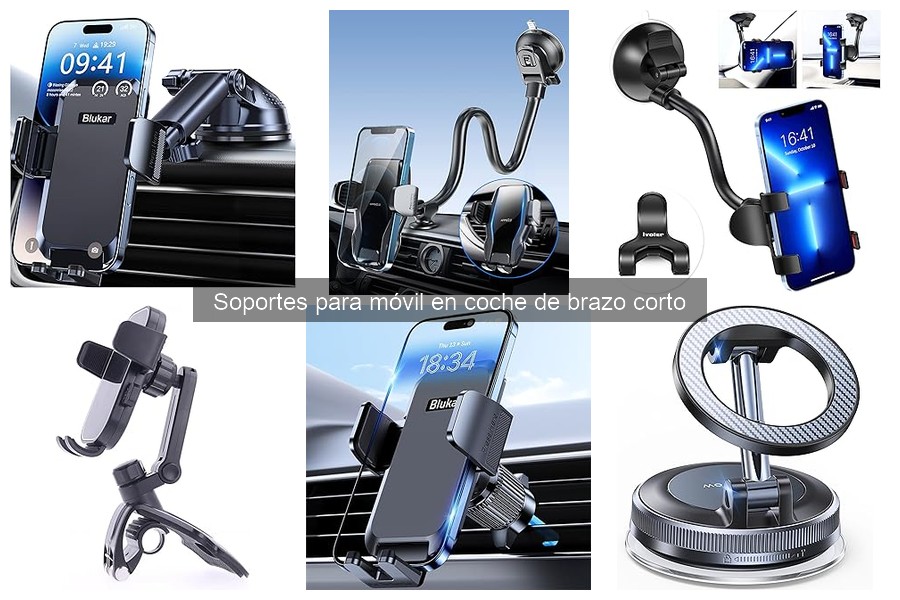 Accesorios indispensables para soportes de móvil en coche