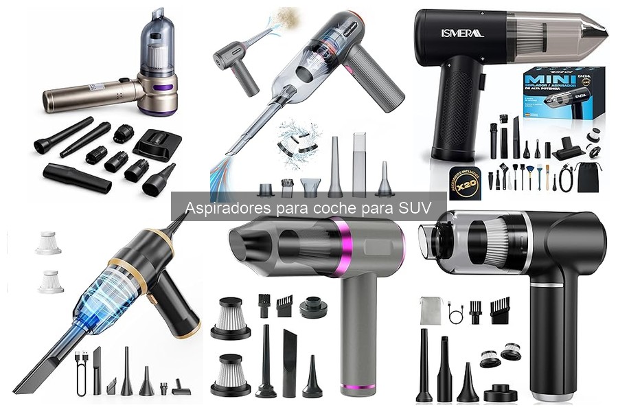 Accesorios Recomendados para Aspiradores de Coche SUV