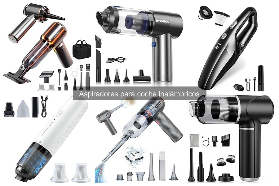 Accesorios útiles para aspiradores inalámbricos de coche