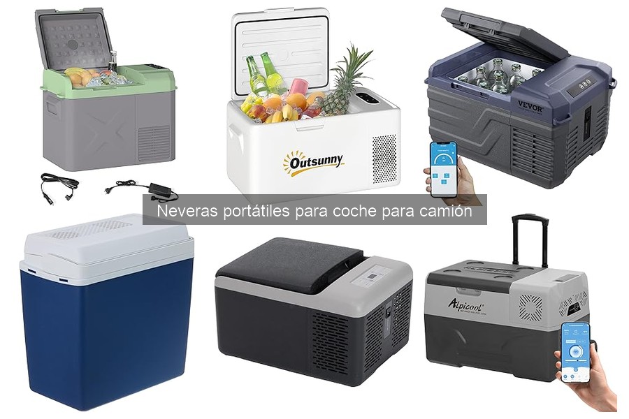 Accesorios útiles para neveras portátiles en coche y camión