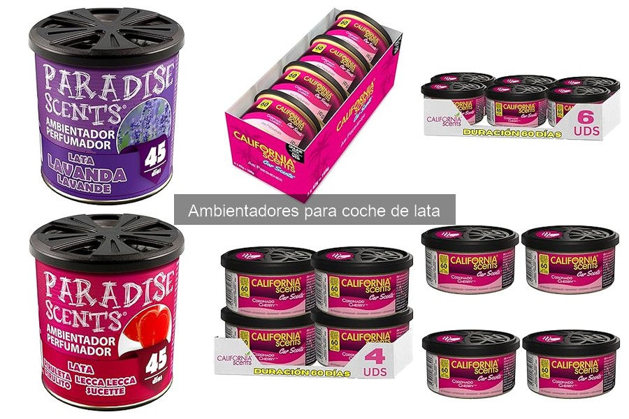 Alternativas a ambientadores de lata para coche: ¡descúbrelas!