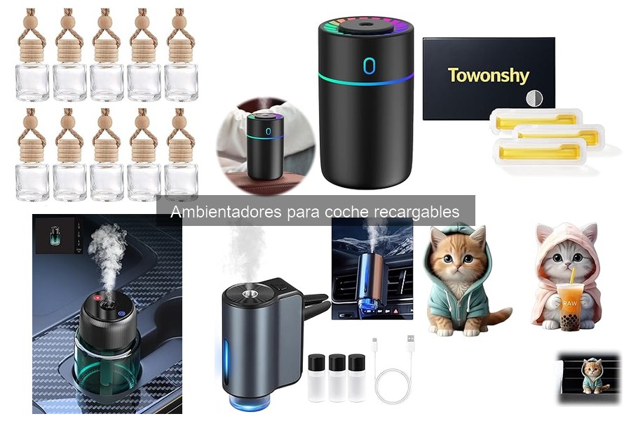 Alternativas a Ambientadores Recargables para Coche