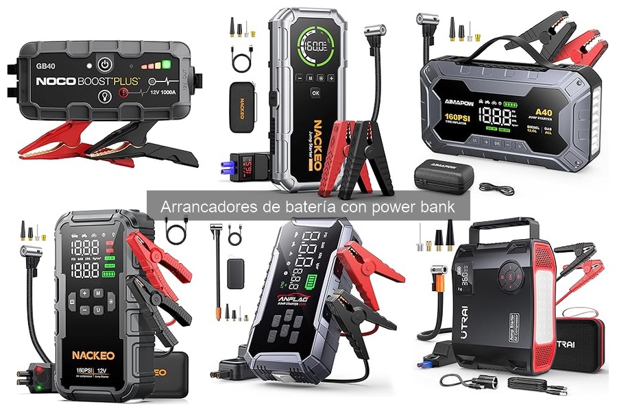 Alternativas a Arrancadores de Batería con Power Bank