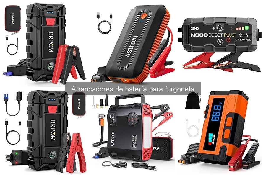 ** Alternativas a arrancadores de batería para furgonetas