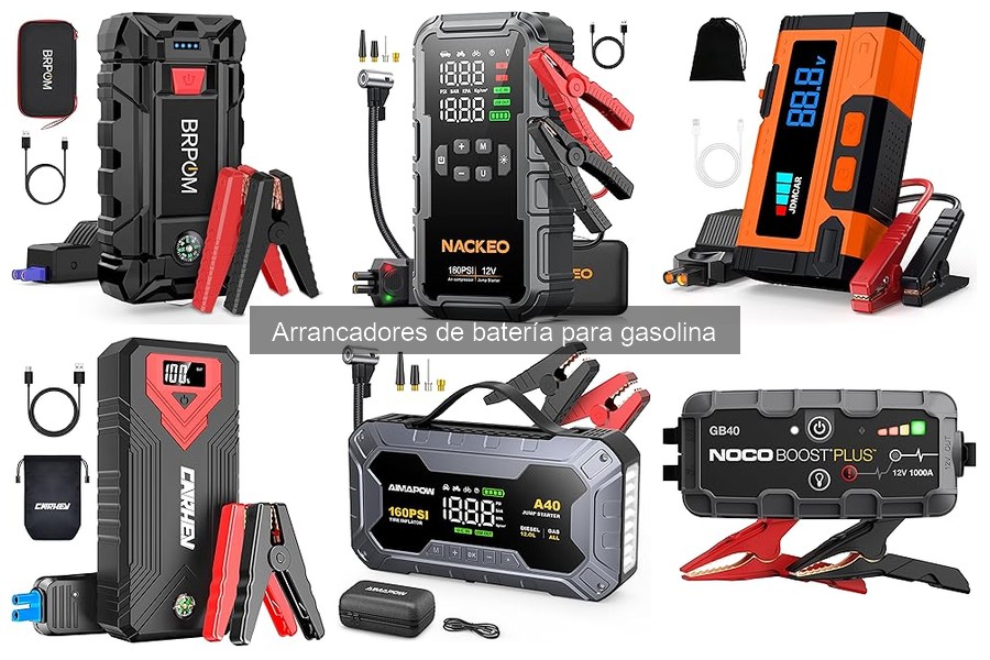 Alternativas a arrancadores de batería para gasolina
