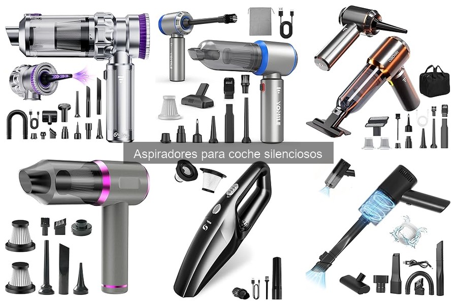 Alternativas a aspiradores para coche silenciosos
