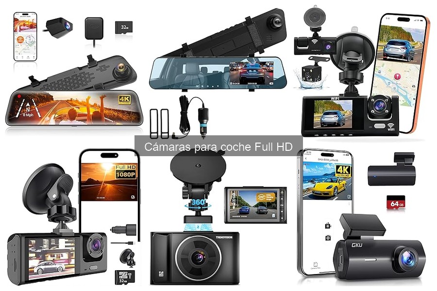 Alternativas a cámaras de coche Full HD: opciones efectivas