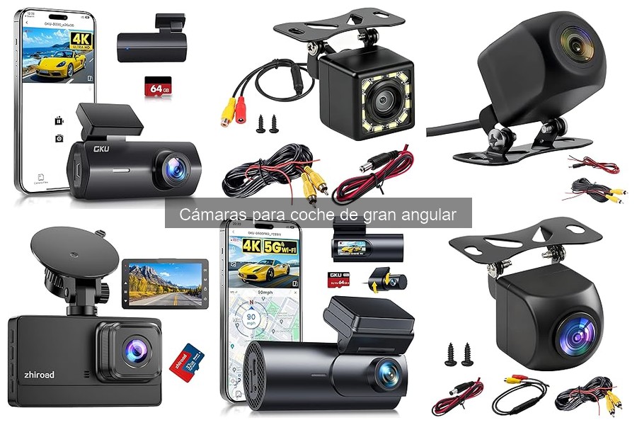 Alternativas a cámaras de gran angular para coche