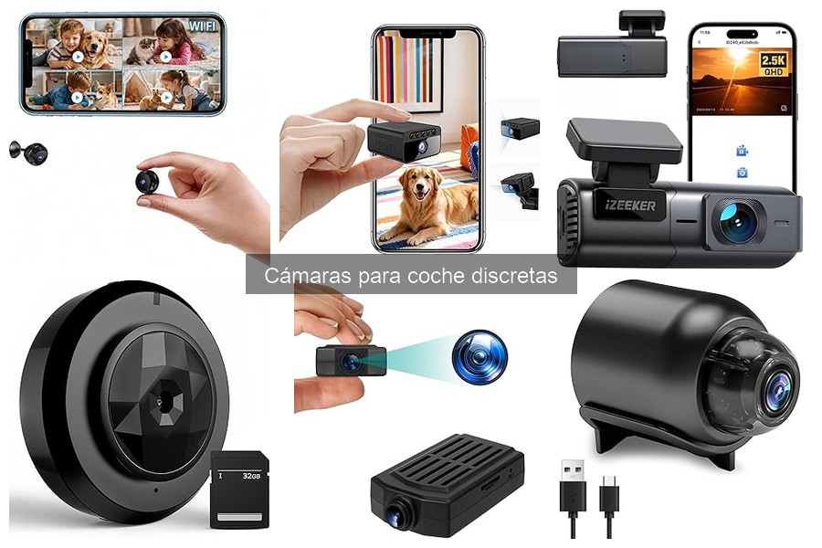 Alternativas a cámaras discretas para coche: opciones efectivas