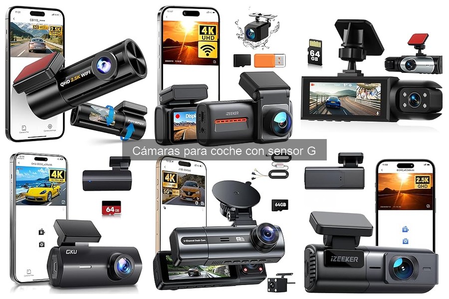 Alternativas a Cámaras para Coche con Sensor G