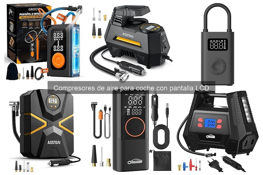 Alternativas a Compresores de Aire para Coche Sin Pantalla LCD