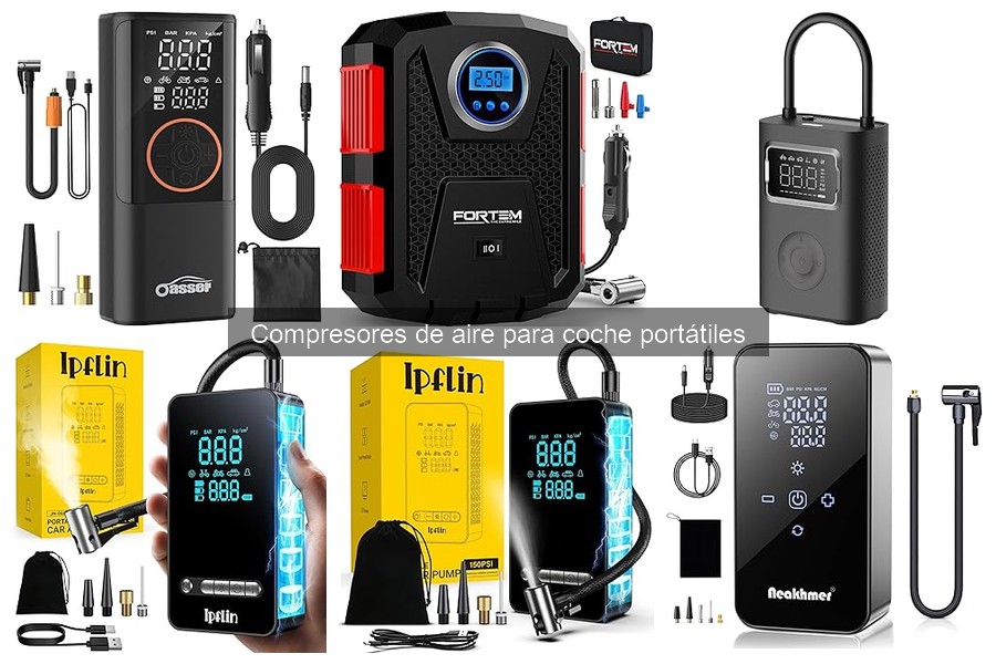 Alternativas a compresores de aire portátiles para coche