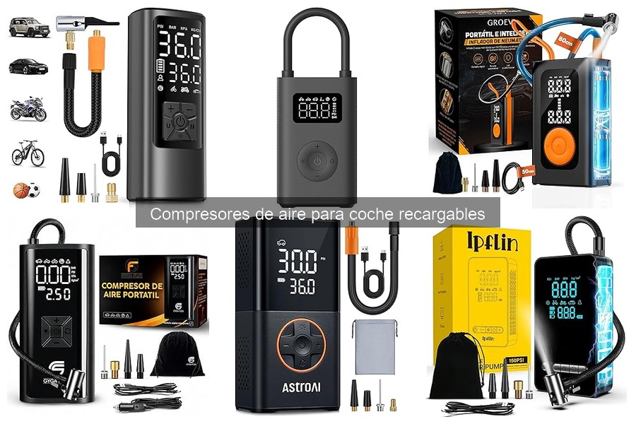 Alternativas a Compresores de Aire Recargables para Coche