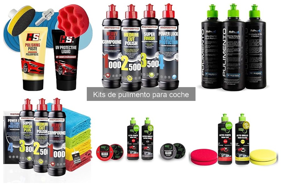 Alternativas a kits de pulimento para coche: opciones efectivas