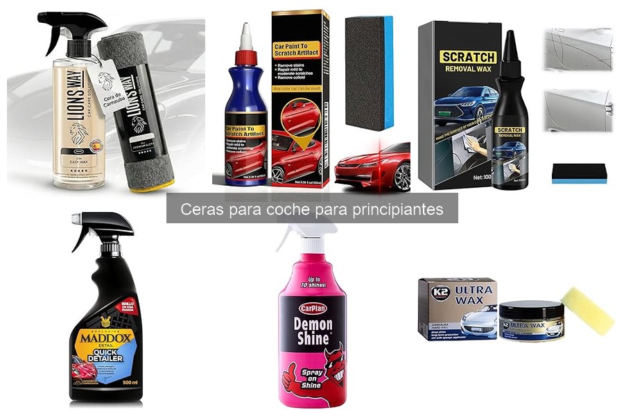 Alternativas a la cera para coche: selladores y abrillantadores