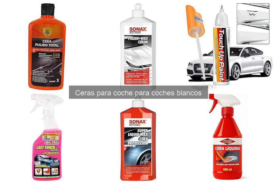 Alternativas a la cera para coches blancos: opciones efectivas