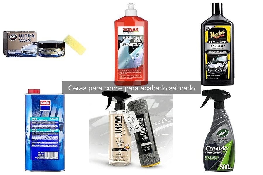 Alternativas a la cera satinada para coche: ¡Descubre las mejores!