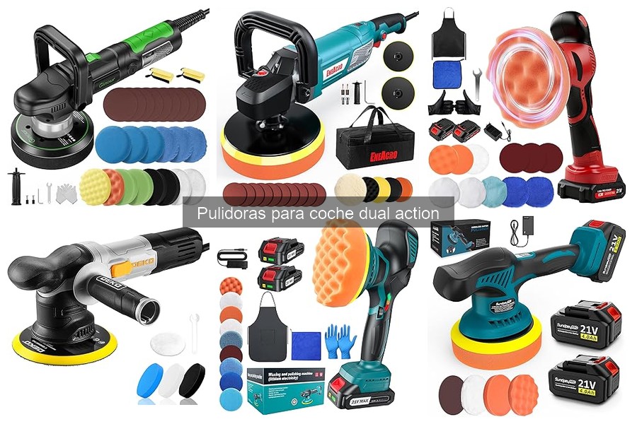 Alternativas a la Pulidora Dual Action para tu Coche