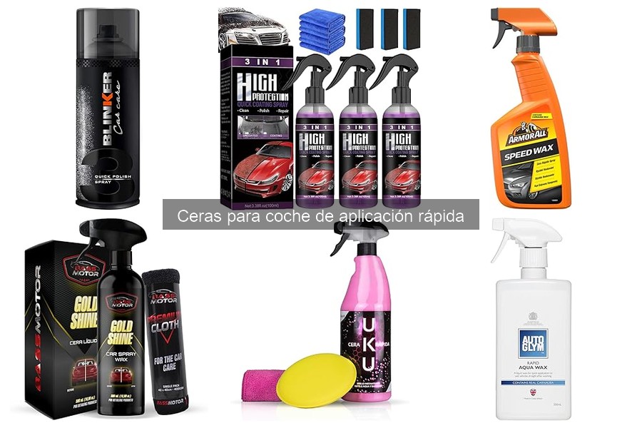 Alternativas a las ceras de aplicación rápida para coche