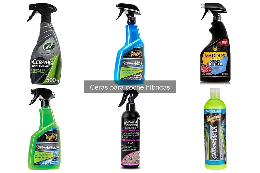 Alternativas a las ceras híbridas para proteger tu coche