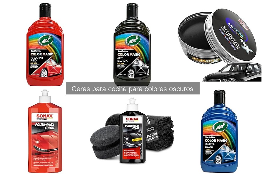 Alternativas a las ceras para coches oscuros: Mejores opciones