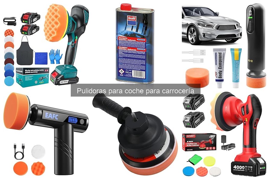Alternativas a las pulidoras de coche: técnicas efectivas