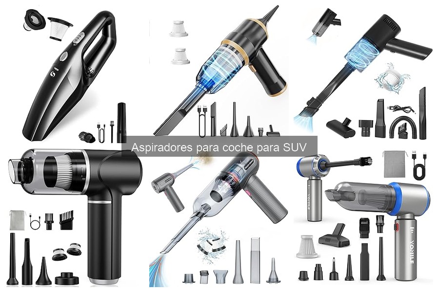 Alternativas a los Aspiradores para Coche en SUV
