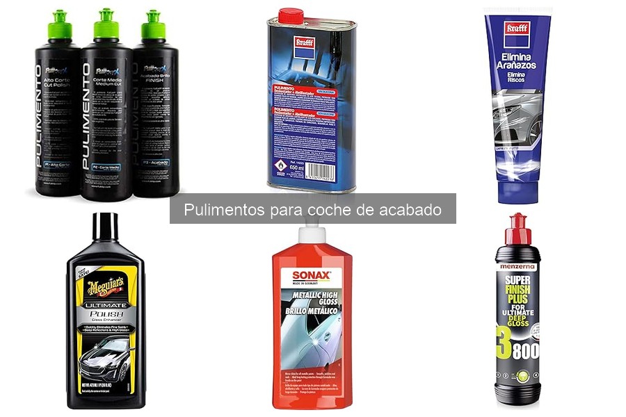Alternativas a los pulimentos de acabado para coche