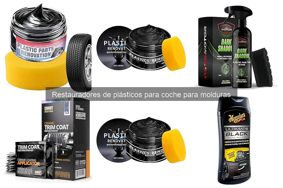 Alternativas a los restauradores de plásticos para coche