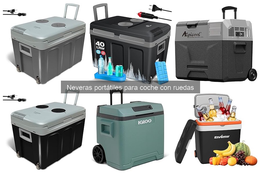 ** Alternativas a neveras portátiles con ruedas para coche