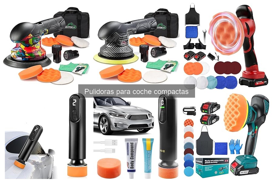 Alternativas a Pulidoras Compactas para Detailing de Coche