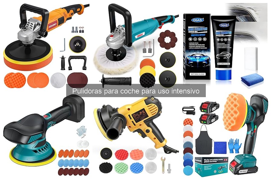 Alternativas a pulidoras eléctricas para coches: 3 opciones efectivas