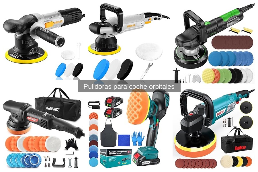 Alternativas a pulidoras orbitales para detailing de coches