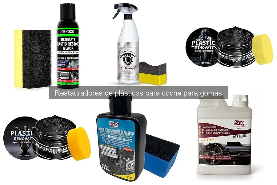 Alternativas a restauradores de plásticos para gomas