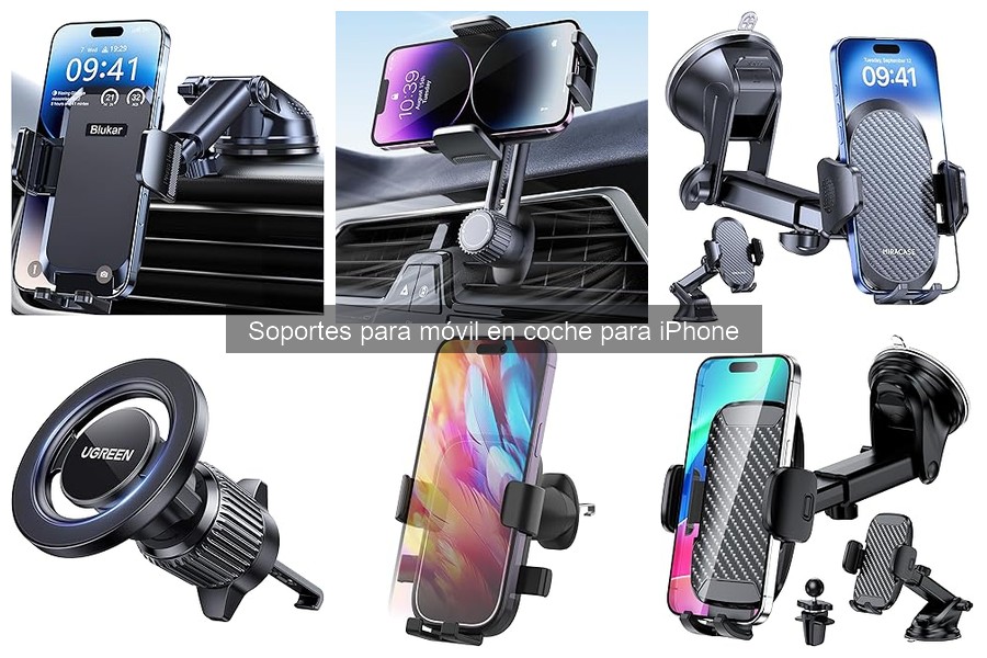 Alternativas a soportes para móviles en coche: opciones útiles