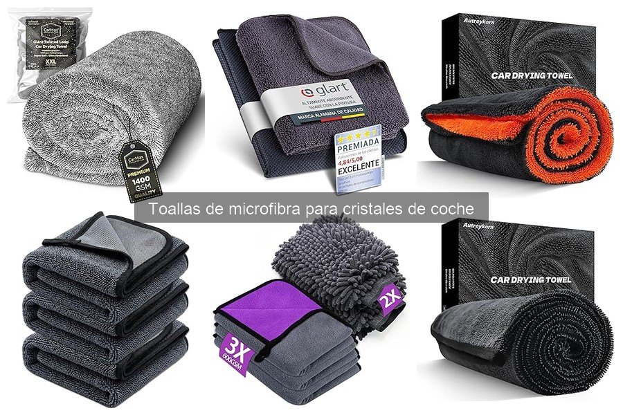 Alternativas a toallas de microfibra para limpiar cristales