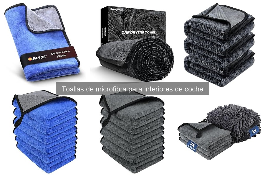 Alternativas a toallas de microfibra para limpiar interiores