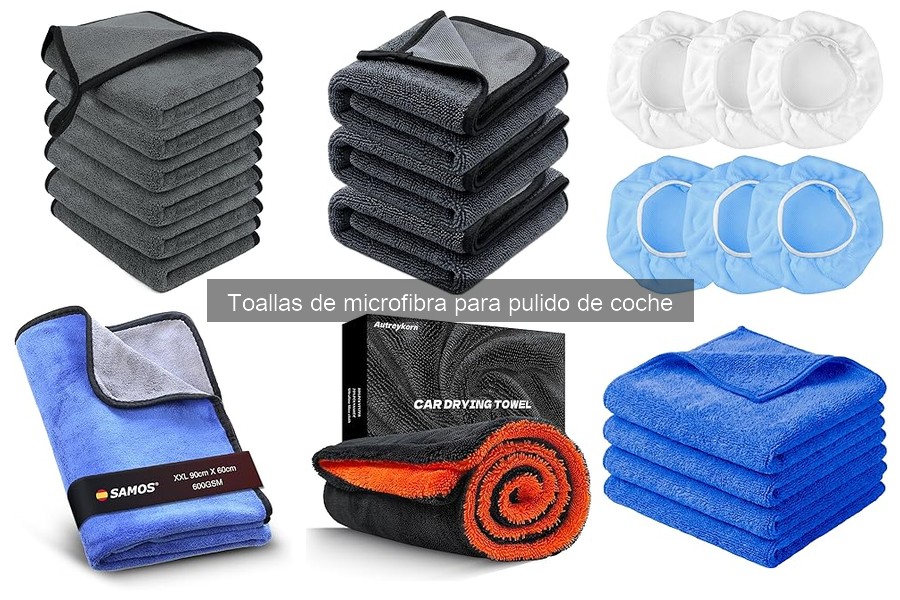 Alternativas a Toallas de Microfibra para Pulido de Coche