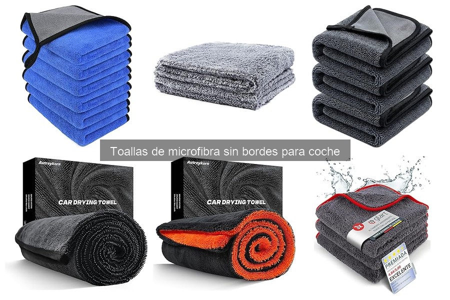 ** Alternativas a Toallas de Microfibra Sin Bordes para Coche