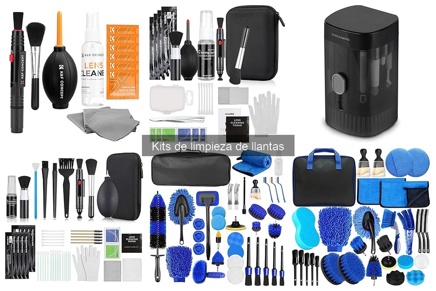 Alternativas al kit de limpieza de llantas: Soluciones económicas