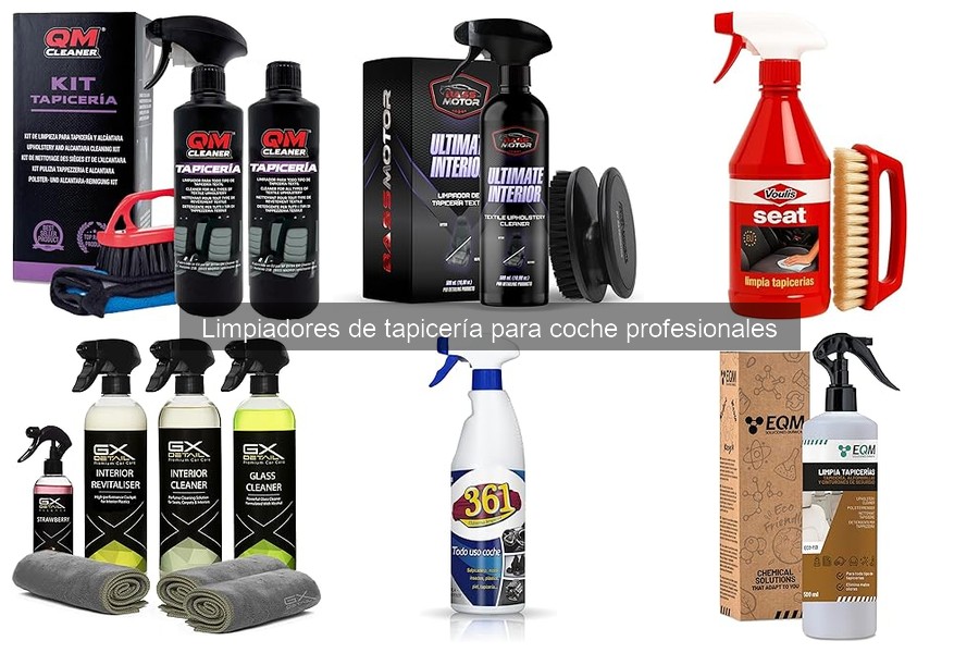 Alternativas Ecológicas a Limpiadores de Tapicería para Coche