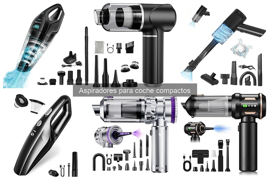 Alternativas efectivas a aspiradores compactos para coche