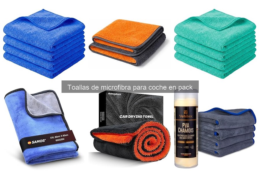 Alternativas efectivas a toallas de microfibra para tu coche
