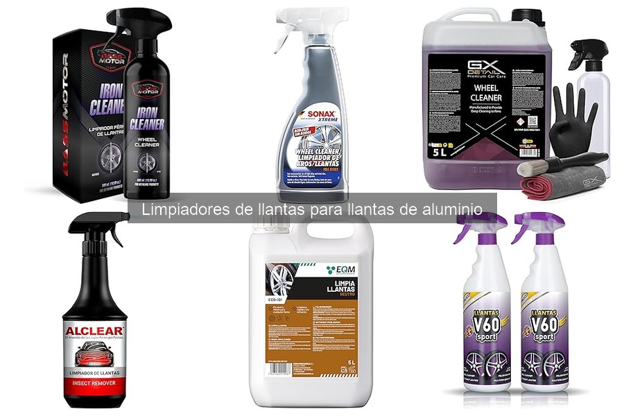 Alternativas Eficaces a Limpiadores de Llantas de Aluminio
