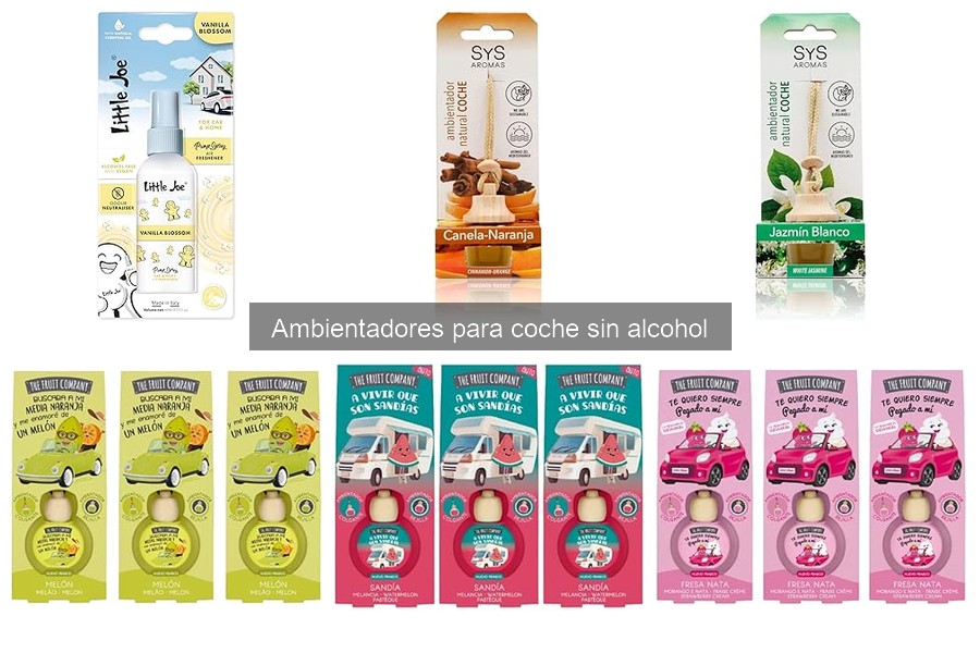 Alternativas Naturales a Ambientadores para Coche Sin Alcohol